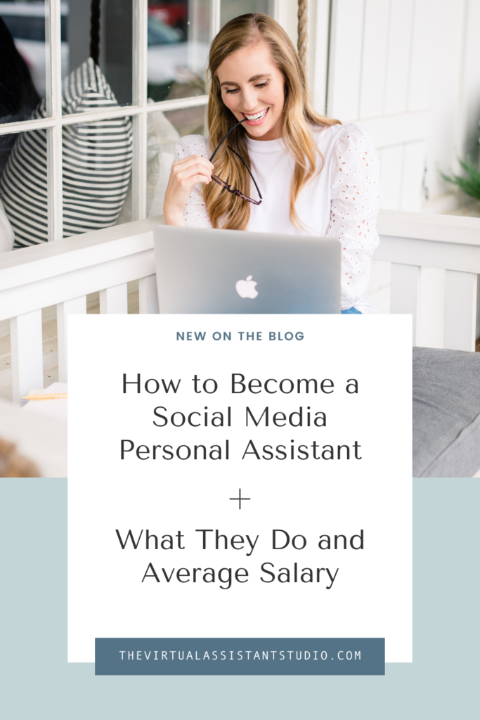 how to become a social media personal assistant 